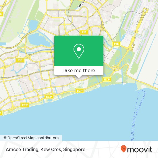 Amcee Trading, Kew Cres map