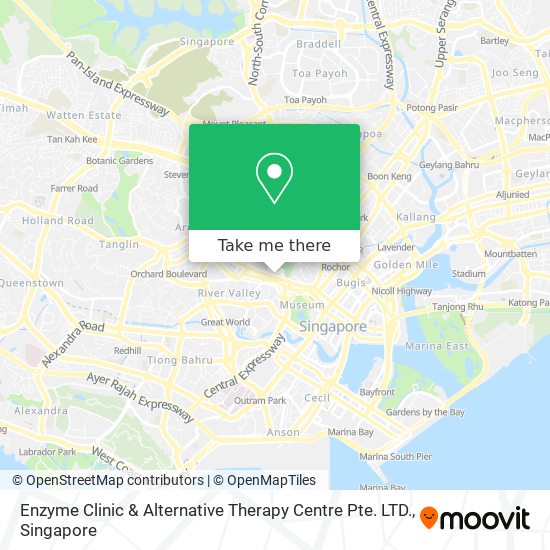 Enzyme Clinic & Alternative Therapy Centre Pte. LTD. map
