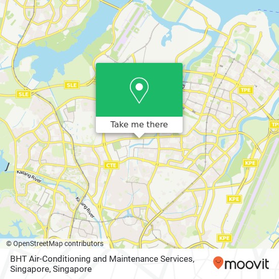 BHT Air-Conditioning and Maintenance Services, Singapore map