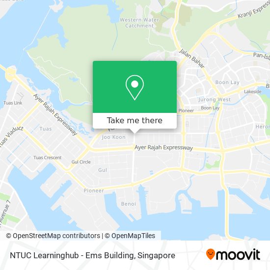 NTUC Learninghub - Ems Building map