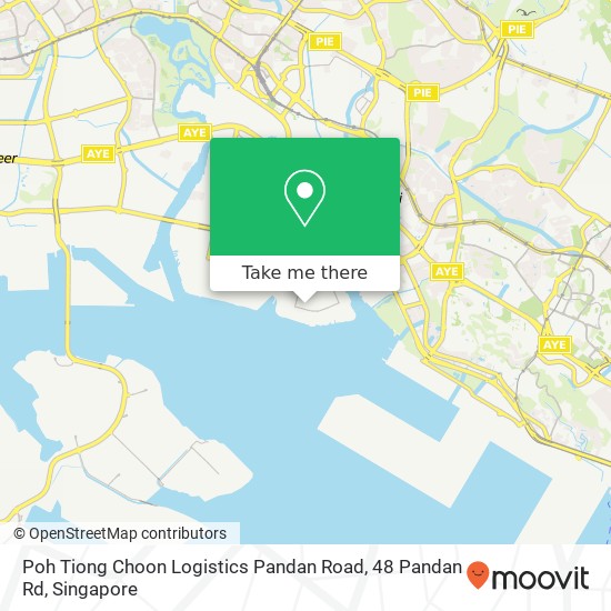 Poh Tiong Choon Logistics Pandan Road, 48 Pandan Rd地图