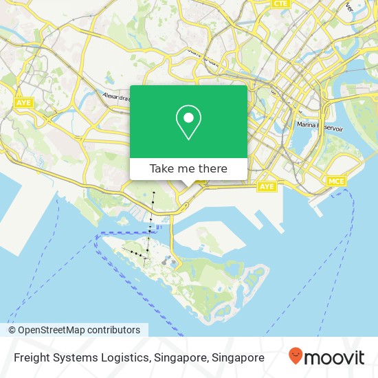 Freight Systems Logistics, Singapore地图