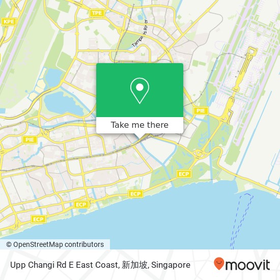 Upp Changi Rd E East Coast, 新加坡 map