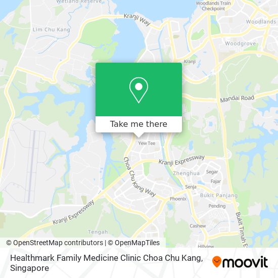 Healthmark Family Medicine Clinic Choa Chu Kang map