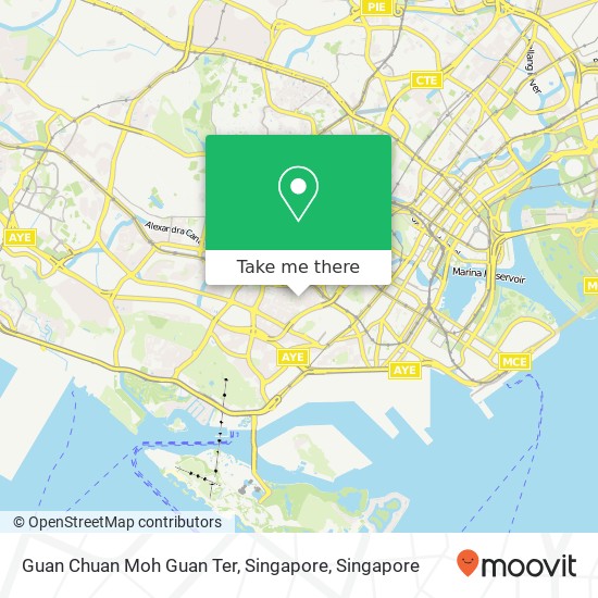 Guan Chuan Moh Guan Ter, Singapore地图