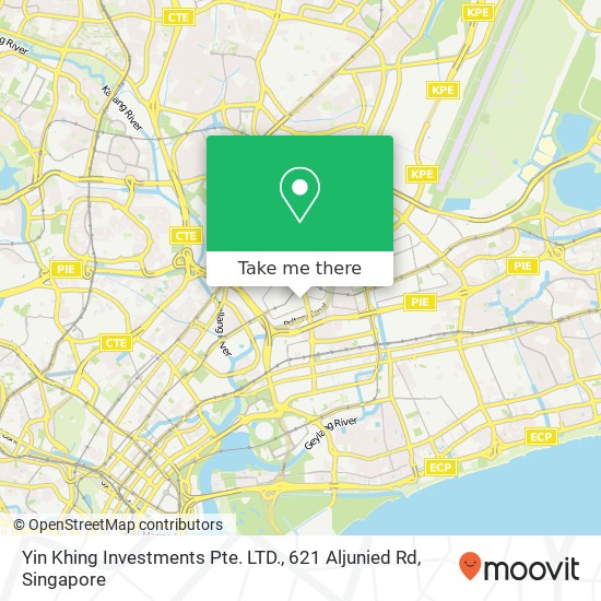 Yin Khing Investments Pte. LTD., 621 Aljunied Rd map