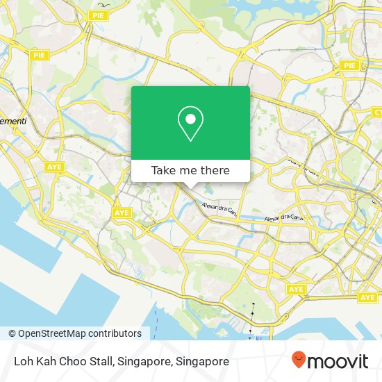 Loh Kah Choo Stall, Singapore map