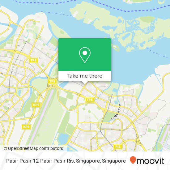 Pasir Pasir 12 Pasir Pasir Ris, Singapore map