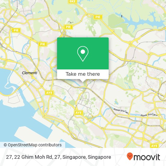 27, 22 Ghim Moh Rd, 27, Singapore地图