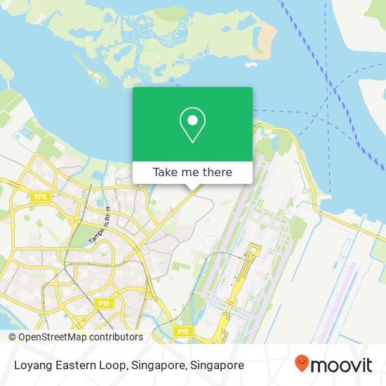 Loyang Eastern Loop, Singapore map