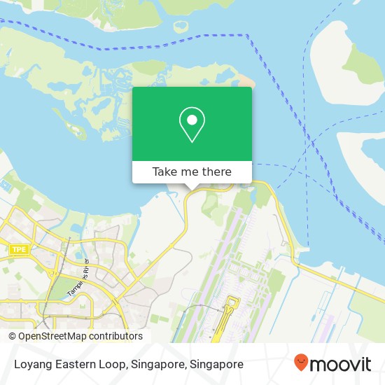 Loyang Eastern Loop, Singapore map
