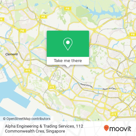 Alpha Engineering & Trading Services, 112 Commonwealth Cres map