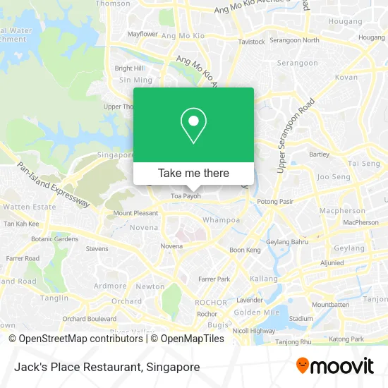 Jack's Place Restaurant map