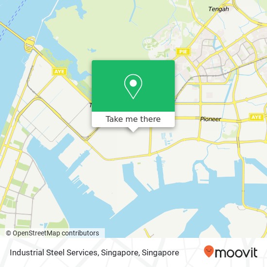 Industrial Steel Services, Singapore map