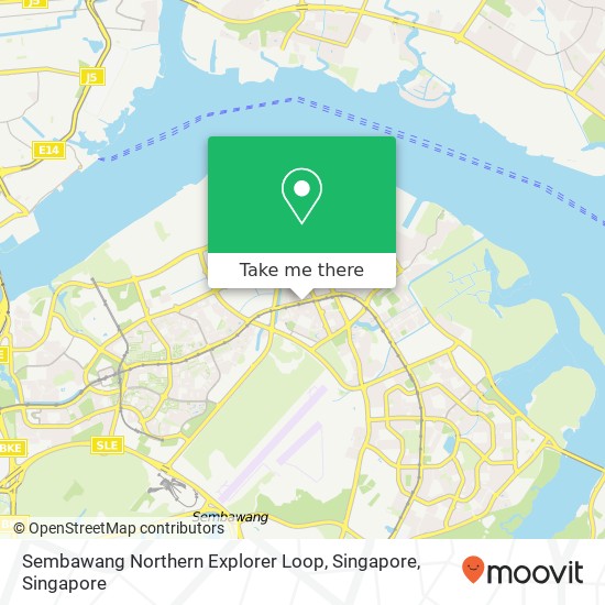 Sembawang Northern Explorer Loop, Singapore地图