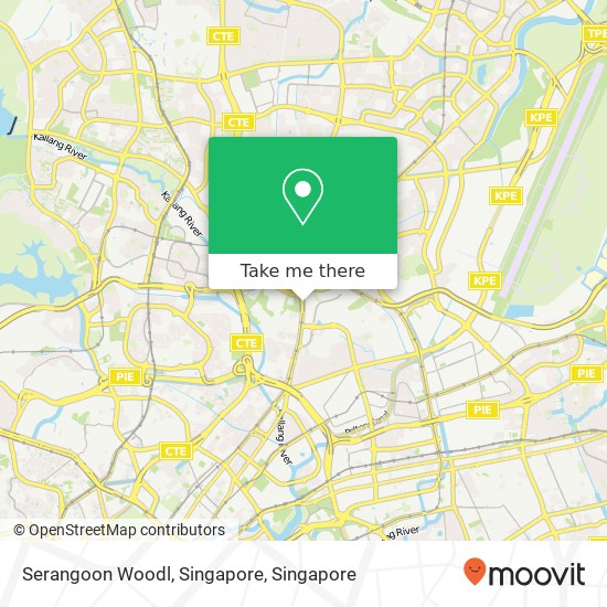 Serangoon Woodl, Singapore map