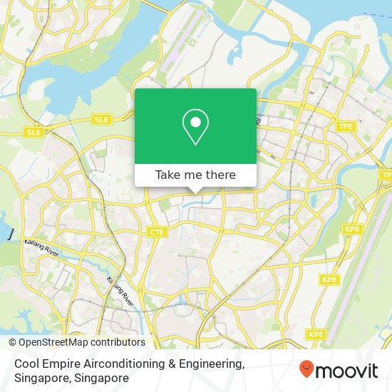 Cool Empire Airconditioning & Engineering, Singapore map