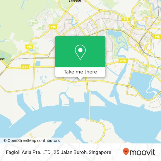 Fagioli Asia Pte. LTD., 25 Jalan Buroh map