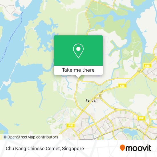 Chu Kang Chinese Cemet map