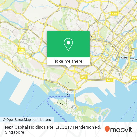 Next Capital Holdings Pte. LTD., 217 Henderson Rd map