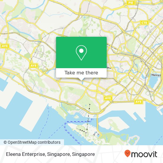 Eleena Enterprise, Singapore map