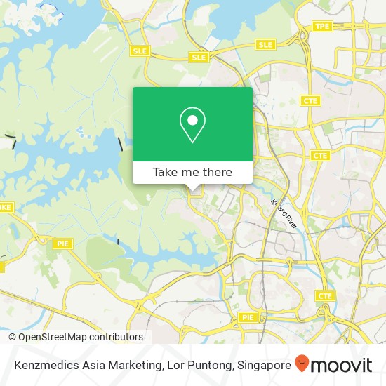 Kenzmedics Asia Marketing, Lor Puntong map