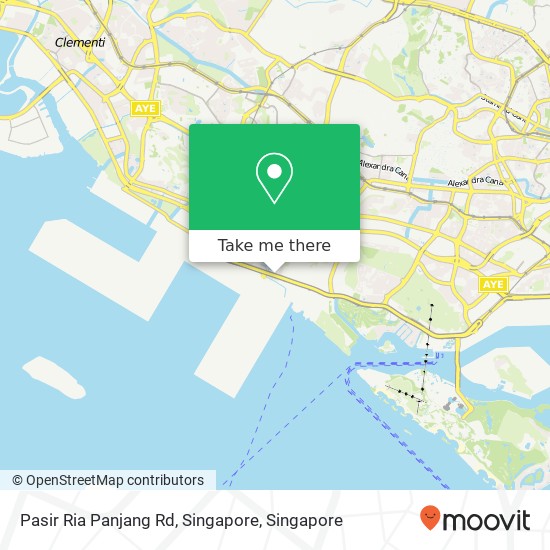 Pasir Ria Panjang Rd, Singapore map