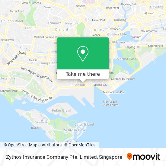 Zythos Insurance Company Pte. Limited map
