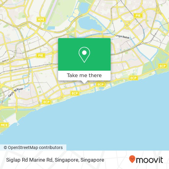 Siglap Rd Marine Rd, Singapore地图