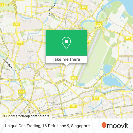 Unique Gas Trading, 16 Defu Lane 9地图