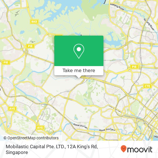 Mobilastic Capital Pte. LTD., 12A King's Rd map