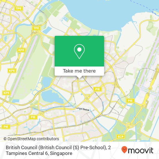 British Council (British Council (S) Pre-School), 2 Tampines Central 6 map