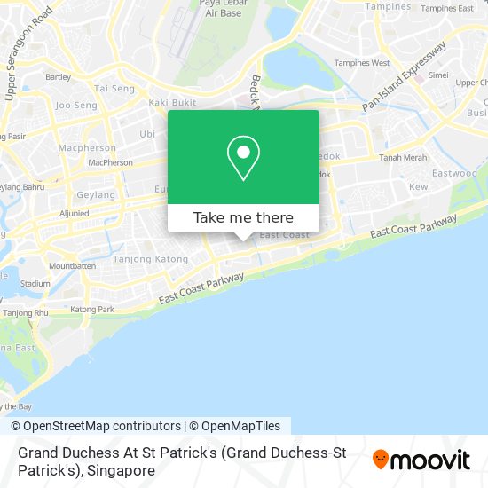 Grand Duchess At St Patrick's map