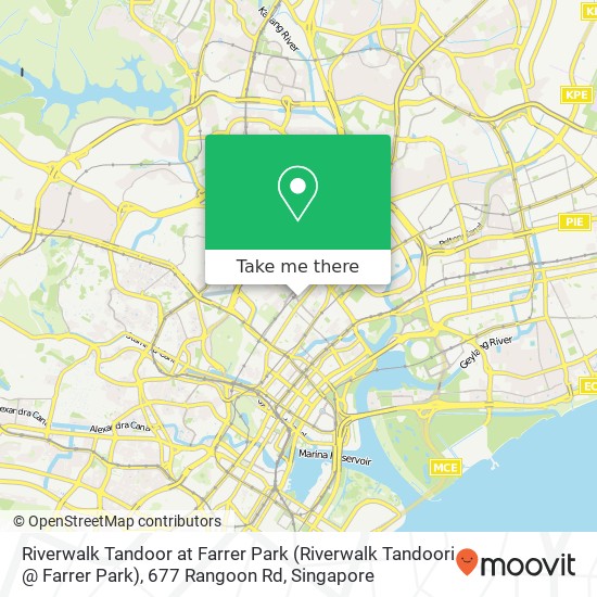 Riverwalk Tandoor at Farrer Park (Riverwalk Tandoori @ Farrer Park), 677 Rangoon Rd地图
