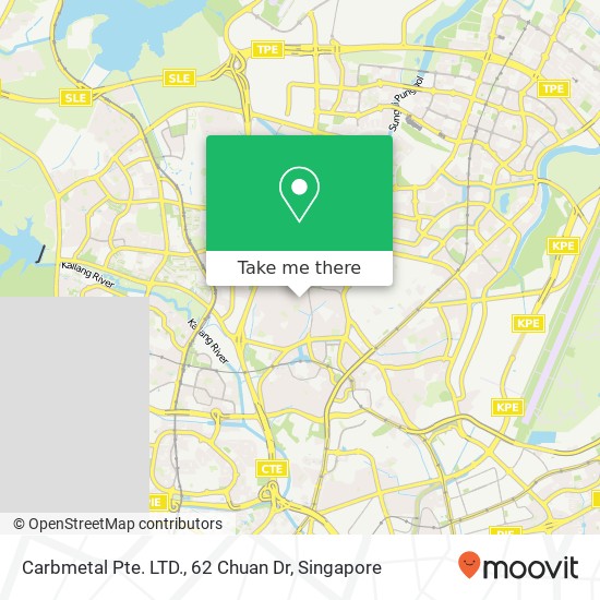 Carbmetal Pte. LTD., 62 Chuan Dr地图