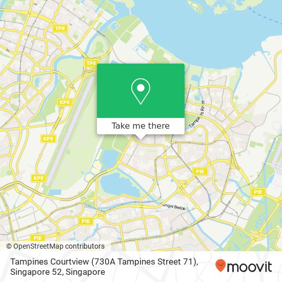 Tampines Courtview (730A Tampines Street 71), Singapore 52地图