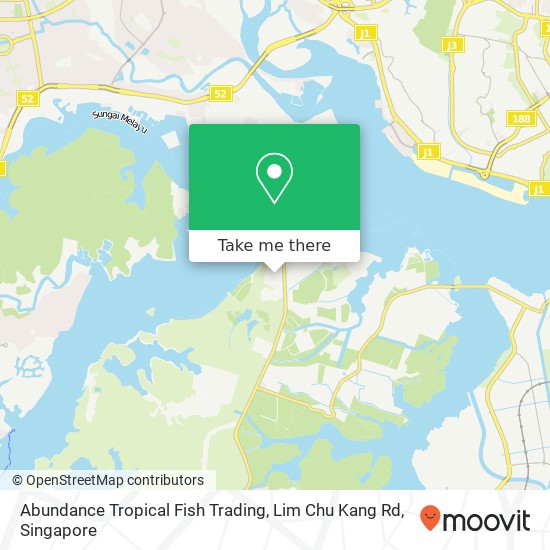 Abundance Tropical Fish Trading, Lim Chu Kang Rd地图