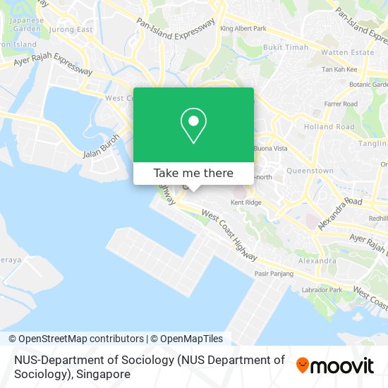 NUS-Department of Sociology map