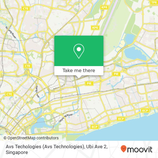 Avs Techologies (Avs Technologies), Ubi Ave 2地图