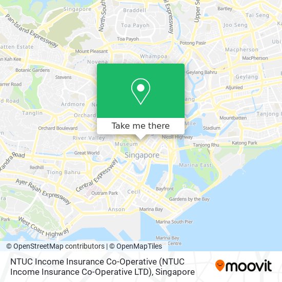 NTUC Income Insurance Co-Operative地图
