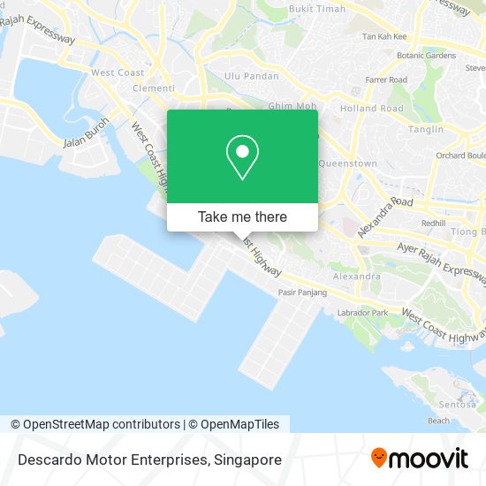 Descardo Motor Enterprises map
