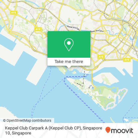 Keppel Club Carpark A (Keppel Club CP), Singapore 10 map