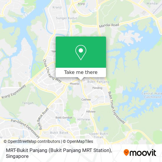 MRT-Bukit Panjang地图