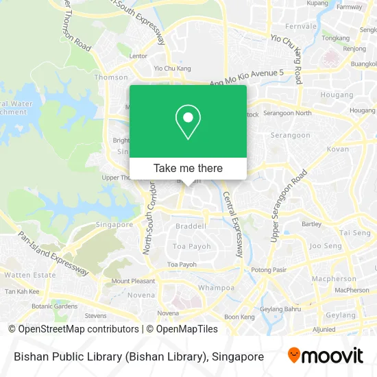 Bishan Public Library (Bishan Library)地图