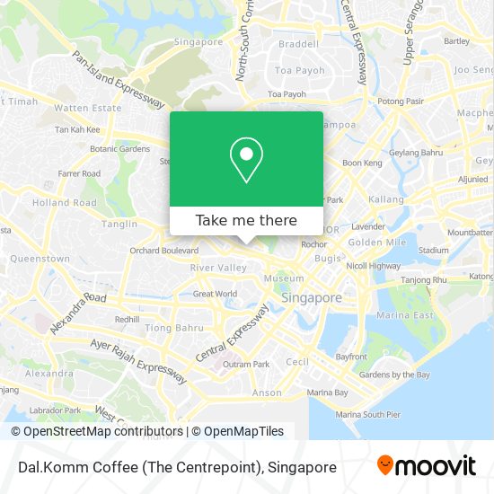 Dal.Komm Coffee (The Centrepoint) map