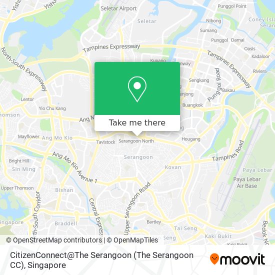 CitizenConnect@The Serangoon (The Serangoon CC)地图