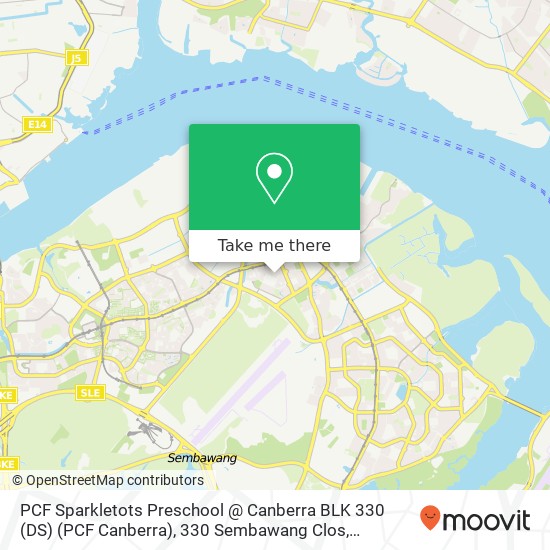 PCF Sparkletots Preschool @ Canberra BLK 330 (DS) (PCF Canberra), 330 Sembawang Clos map