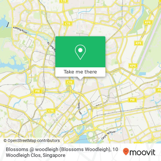 Blossoms @ woodleigh (Blossoms Woodleigh), 10 Woodleigh Clos map