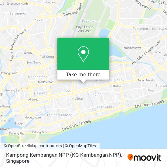 Kampong Kembangan NPP (KG Kembangan NPP) map