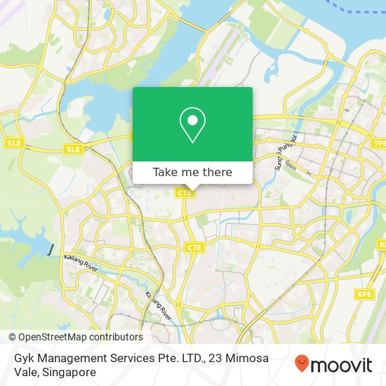 Gyk Management Services Pte. LTD., 23 Mimosa Vale地图